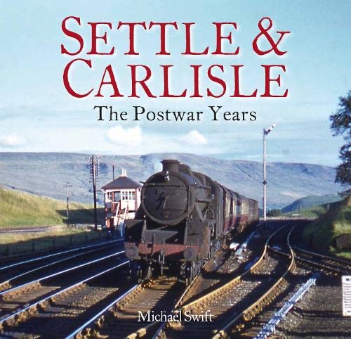 Book cover: steam train on Settle & Carlisle railway line landscape.
