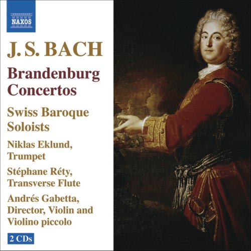 CD cover with portrait of man in 18th-century attire, text on left side.