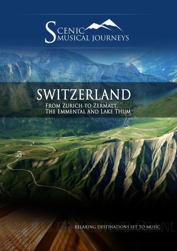 DVD cover featuring an aerial view of a Swiss town with a river.