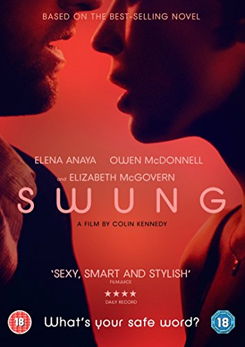 DVD cover for Swung featuring a close-up of two people against a red background.