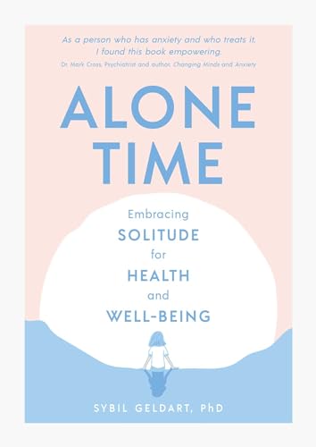 Book cover: "Alone Time" with a person silhouetted in water.