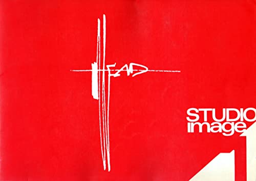 Red cover with white abstract lines and the text "HEAD" and "STUDIO image.