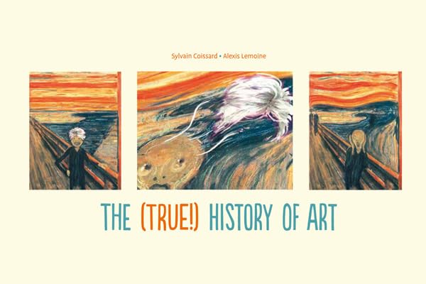Book cover with three panels inspired by Edvard Munch’s “The Scream.”