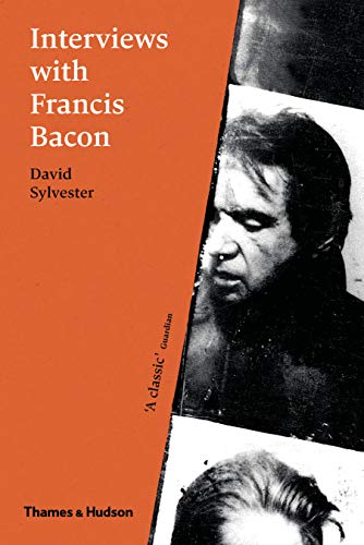 Book cover with orange background, white text, and a black and white portrait.