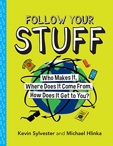 Book cover with globe, arrows, and everyday objects circling it.