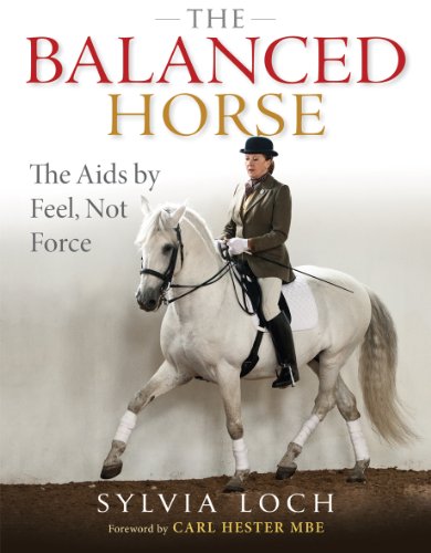 Book cover: rider on a white horse, titled "The Balanced Horse".
