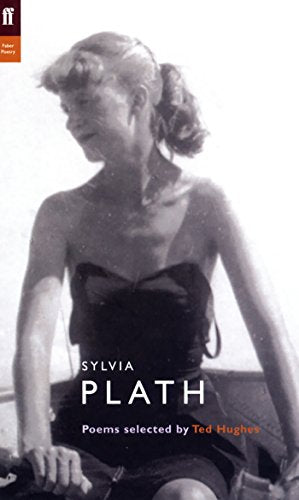 Book cover featuring a black and white portrait of Sylvia Plath.