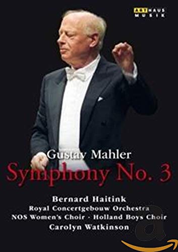DVD cover featuring conductor Bernard Haitink with "Symphony No. 3" text.