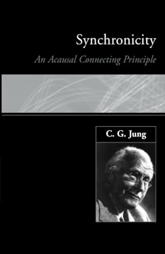 Book cover: "Synchronicity" by C.G. Jung, featuring a portrait of the author.