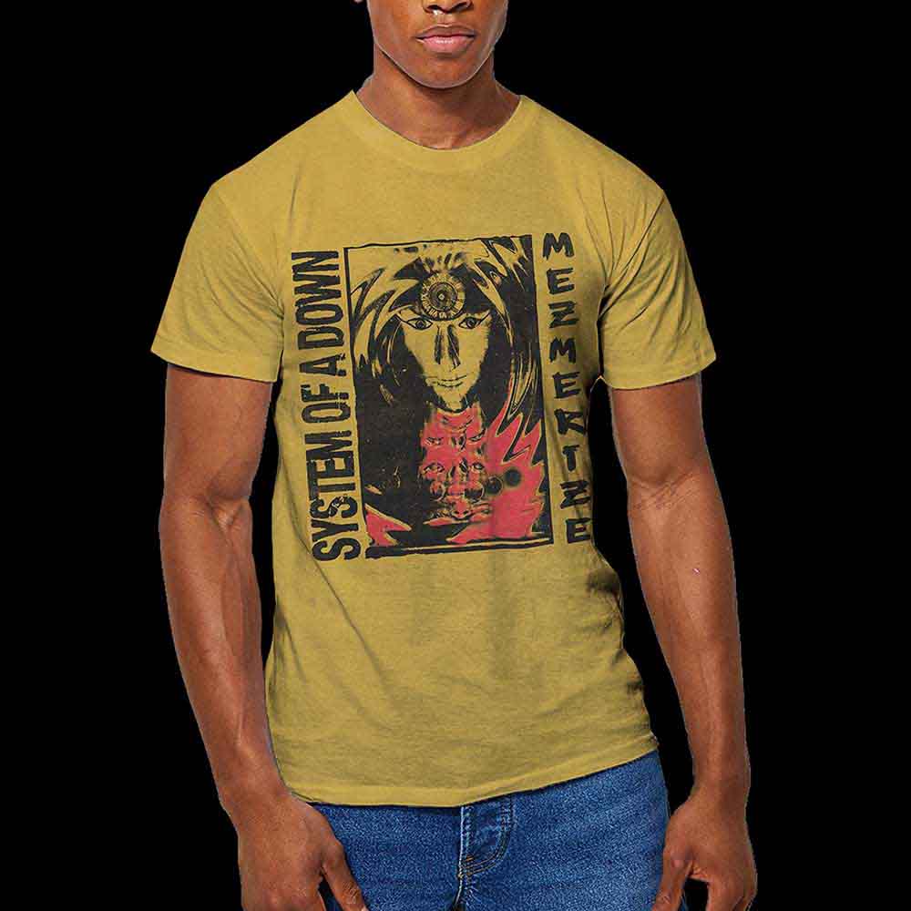 System Of A Down t-shirt, dip-dye effect, size XX-Large.