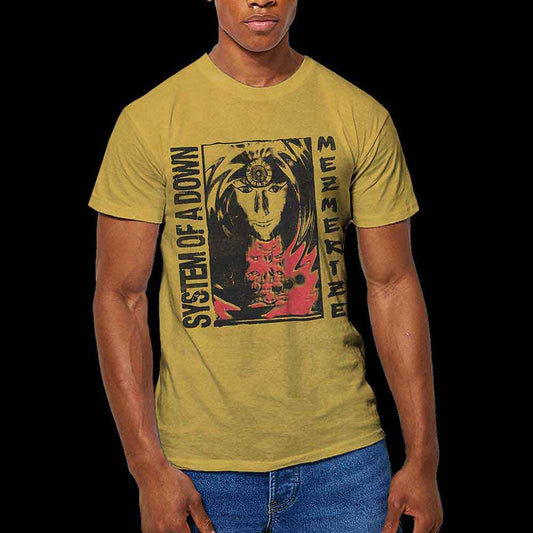 System Of A Down t-shirt, dip-dye effect, size XX-Large.