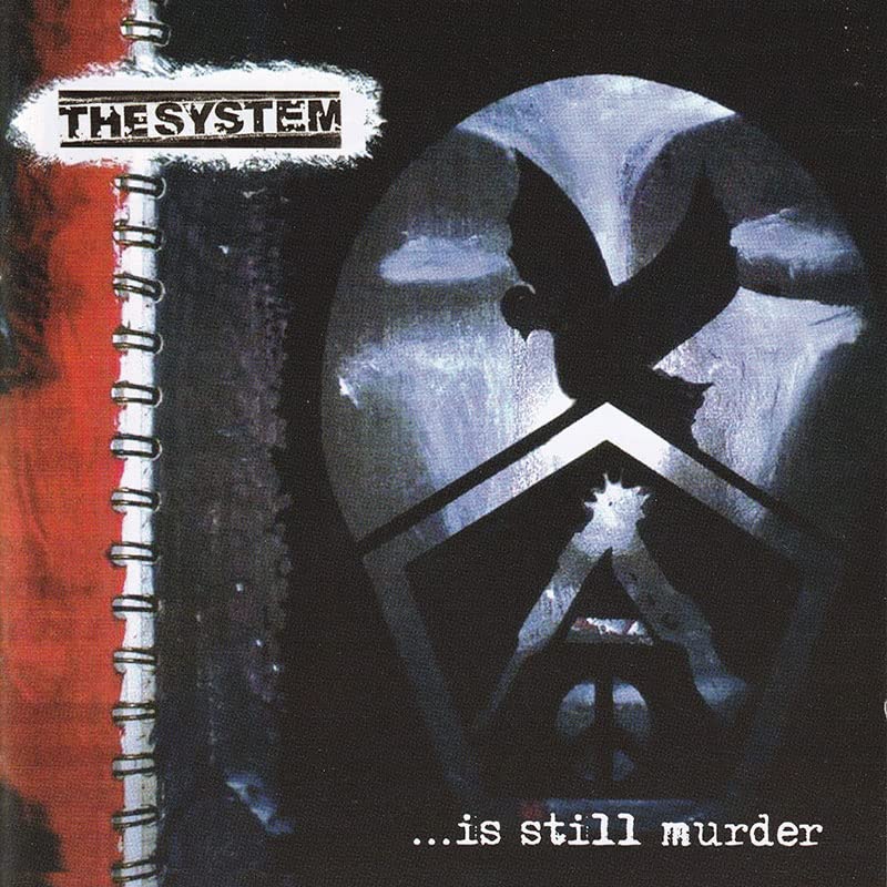 Album cover for "The System - Is Still Murder" with a dark, abstract design.