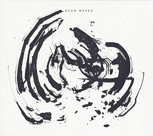 Szun Waves vinyl album cover with abstract black brushstroke design.