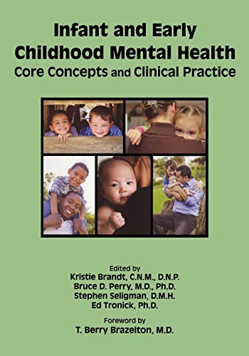Book cover with images of children and adults, titled “Infant and Early Childhood Mental Health.”