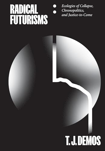 Book cover with white text on black background featuring a stylized cracked circular graphic.