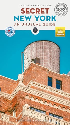 Book cover: "Secret New York" with a water tower image.