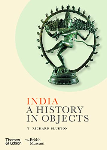 Book cover featuring a bronze Nataraja statue and the title "India: A History in Objects".