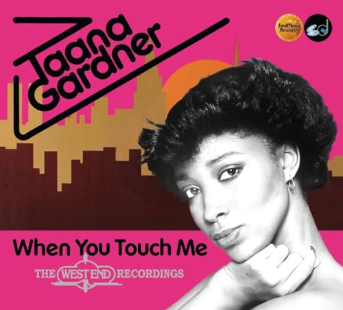 Album cover for Taana Gardner’s “When You Touch Me” featuring her portrait.