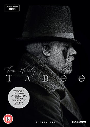 Black and white DVD cover featuring Tom Hardy in a hat and coat.