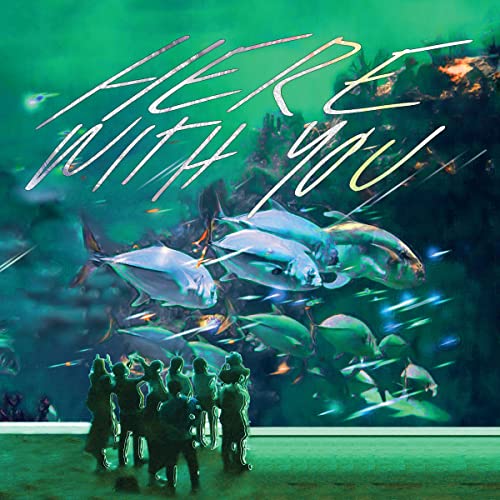 Album cover with fish swimming above silhouetted figures.