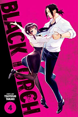 Anime cover featuring a man and woman dancing against a vibrant pink background.