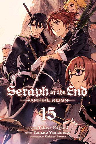 Manga cover showing four anime characters in military uniforms with swords against a background.