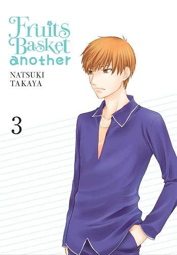 Manga cover featuring a young man with orange hair wearing a purple collared shirt.
