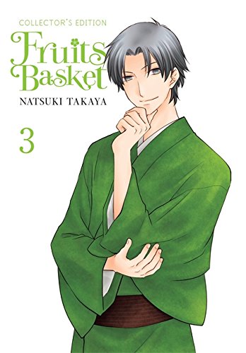 Cover of Fruits Basket Collector's Edition, Vol. 3, featuring a male character.