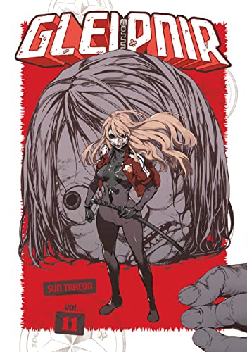Manga volume 11 cover: woman with long hair and a mask holds a weapon.