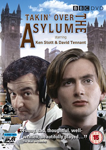 DVD cover featuring two men with headphones in front of a castle.