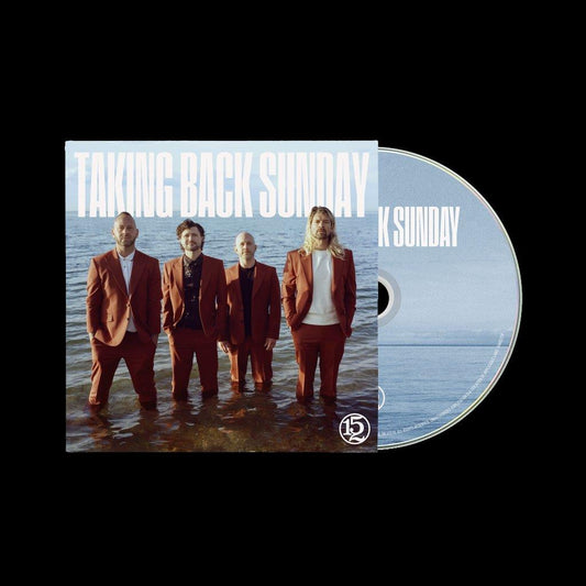 Taking Back Sunday album "152" CD case with band photo and disc.