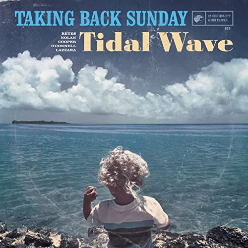 Taking Back Sunday" album cover with ocean scene and child's back.