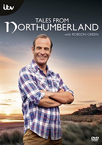 Robson Green smiling with arms crossed against a coastal sunset background on DVD cover.