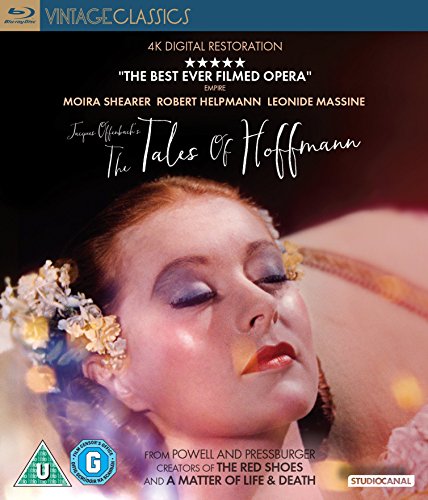 Blu-ray cover featuring a close-up of a woman with flowers in her hair.