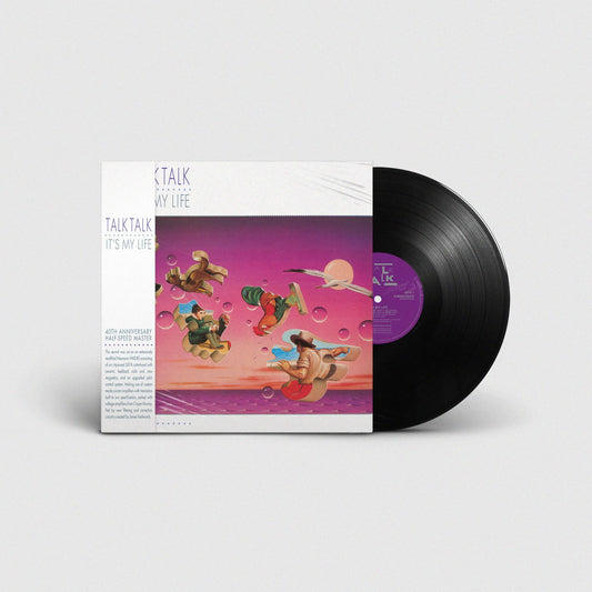 Talk Talk It's My Life vinyl record album cover with a black vinyl disc.