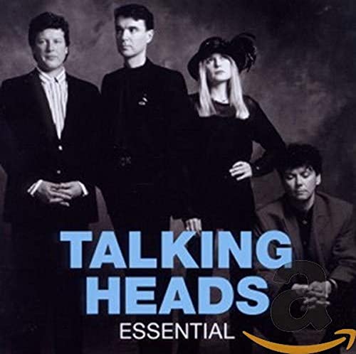 Talking Heads band portrait on CD cover, with text "Essential".