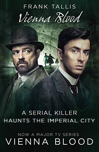 Book cover featuring two men in period clothing, a dark tunnel backdrop.