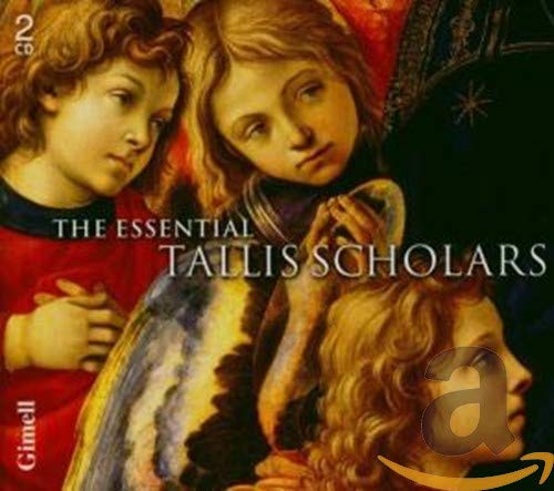 CD cover featuring a detail from a Renaissance painting of angels.