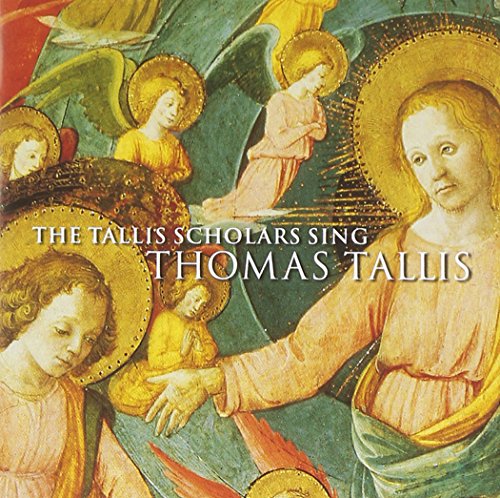 CD cover featuring Renaissance-style painting of haloed figures and text.