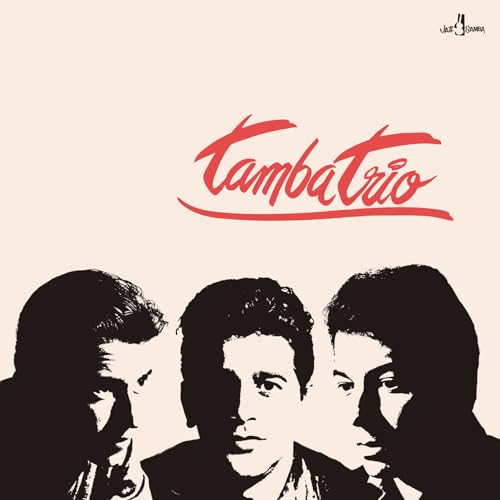Vinyl cover featuring a stylized red logo and high-contrast black portraits of three men.