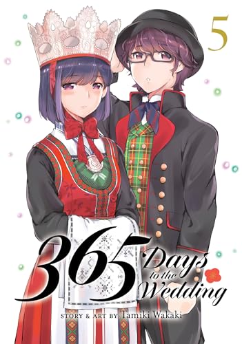 Manga cover featuring a couple in formal attire, with the title "365 Days to the Wedding.