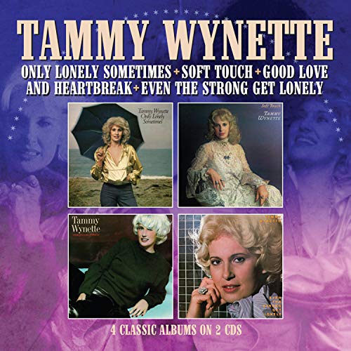 Tammy Wynette CD cover featuring four album covers and the singer's name.