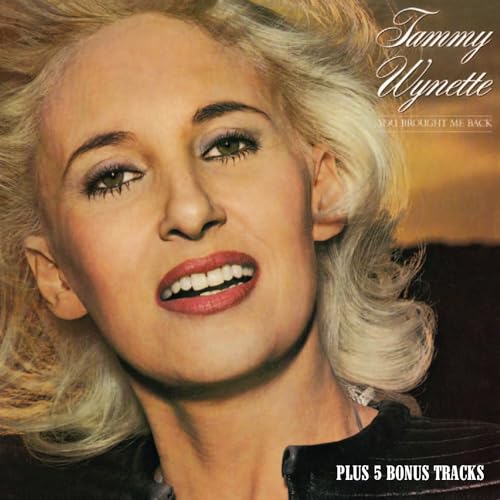 Close-up portrait of Tammy Wynette on the You Brought Me Back album cover.