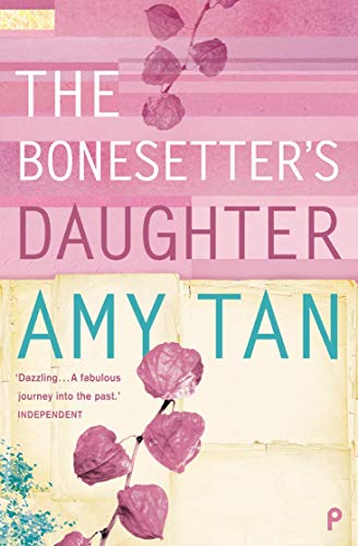 Book cover with pink and yellow background, floral design, and title text.