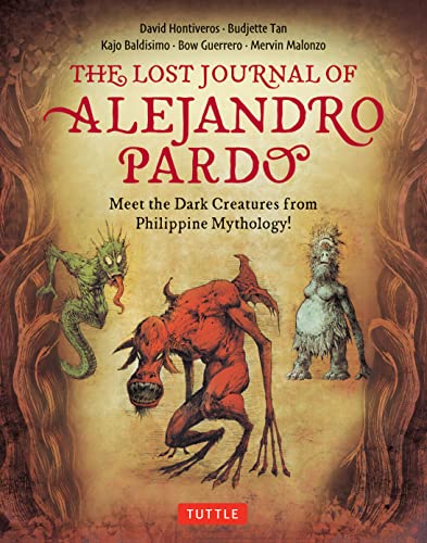 Book cover featuring illustrated monsters from Philippine mythology.