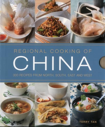Cookbook cover displaying various Chinese dishes, titled "Regional Cooking of China".