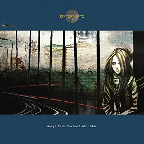 CD cover for "Songs From The Hard Shoulder" featuring a woman and city scene.