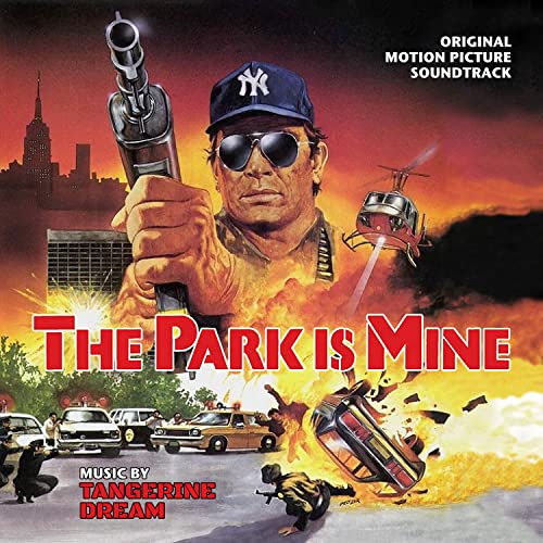 Illustrated movie poster for The Park Is Mine featuring a man holding a rifle.