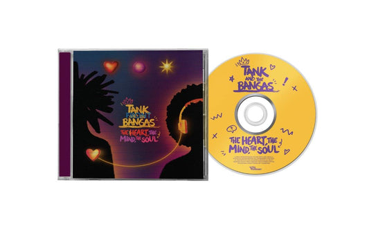 CD case and disc for Tank & The Bangas’ “The Heart, The Mind, The Soul.”