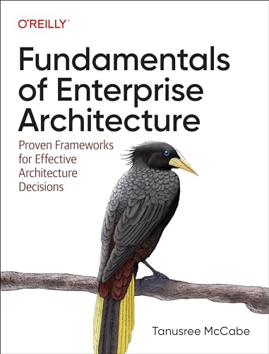 Book cover: "Fundamentals of Enterprise Architecture" with a bird illustration.
